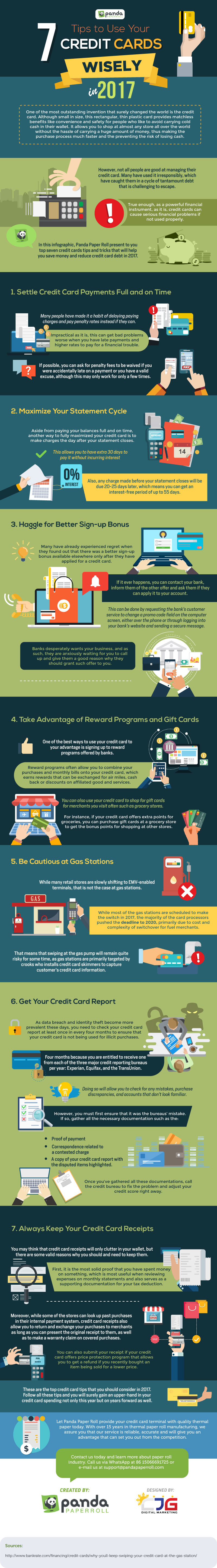[Infographic] 7 Smart Credit Card Tips | [site:name]