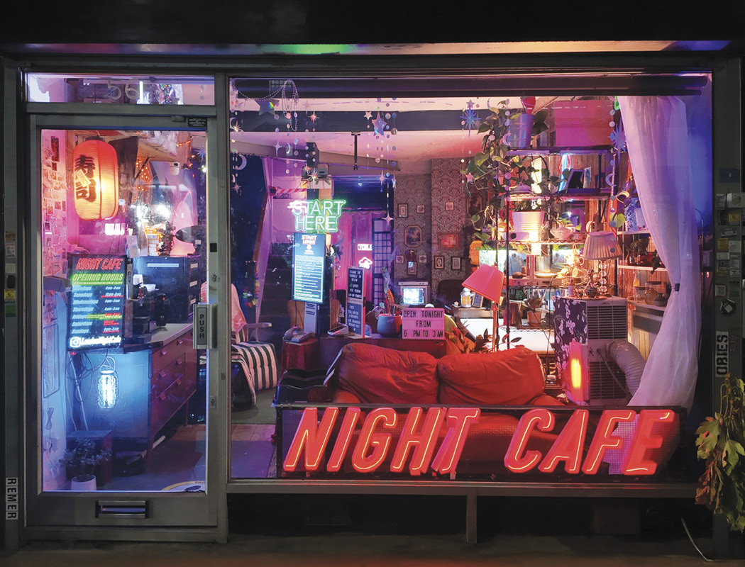 London Night Cafe