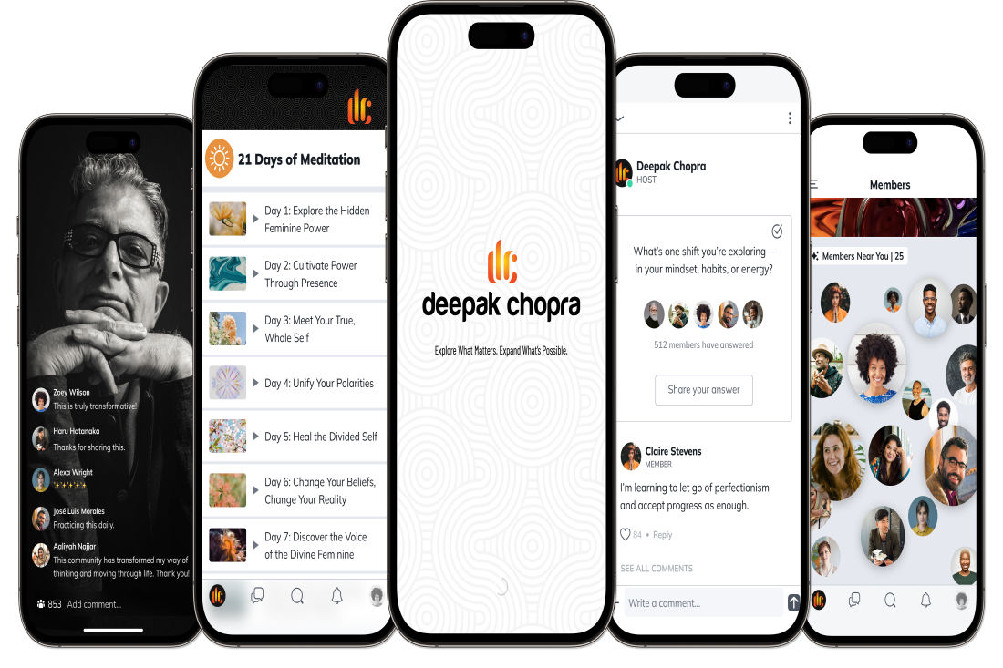 Deepak Chopra Launches Global Membership Platform for Conscious Living