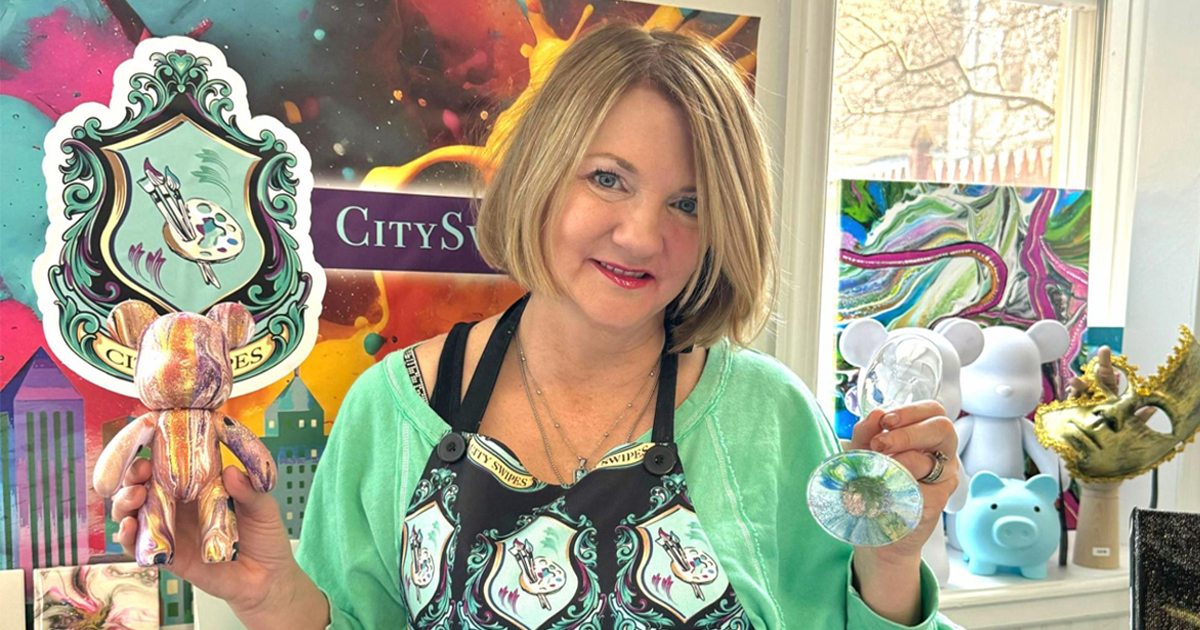 Carri's Craft: Ex-Wall Streeter Trades Suits for Splatter