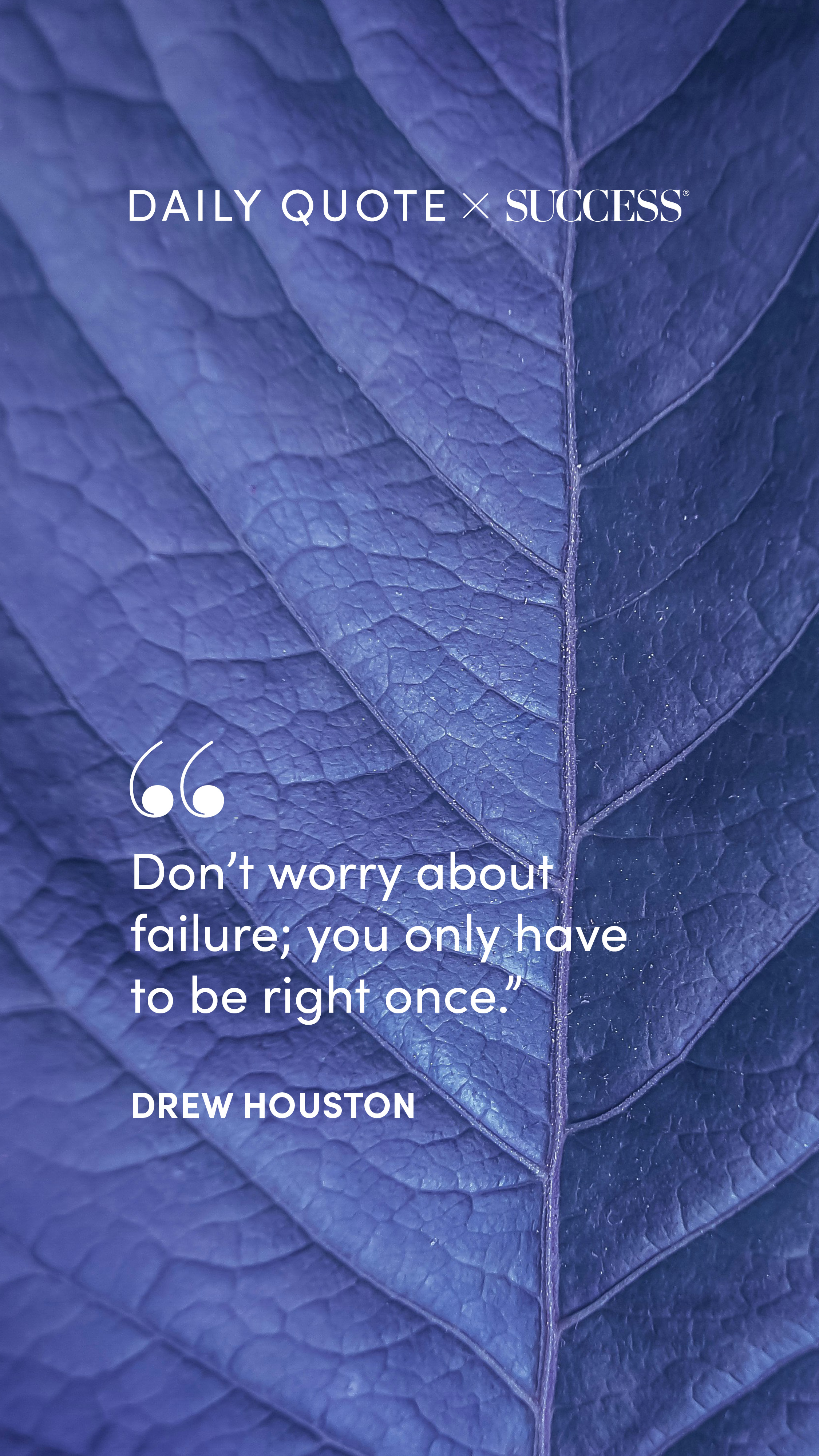 Quote graphic from Drew Houston on Take Action