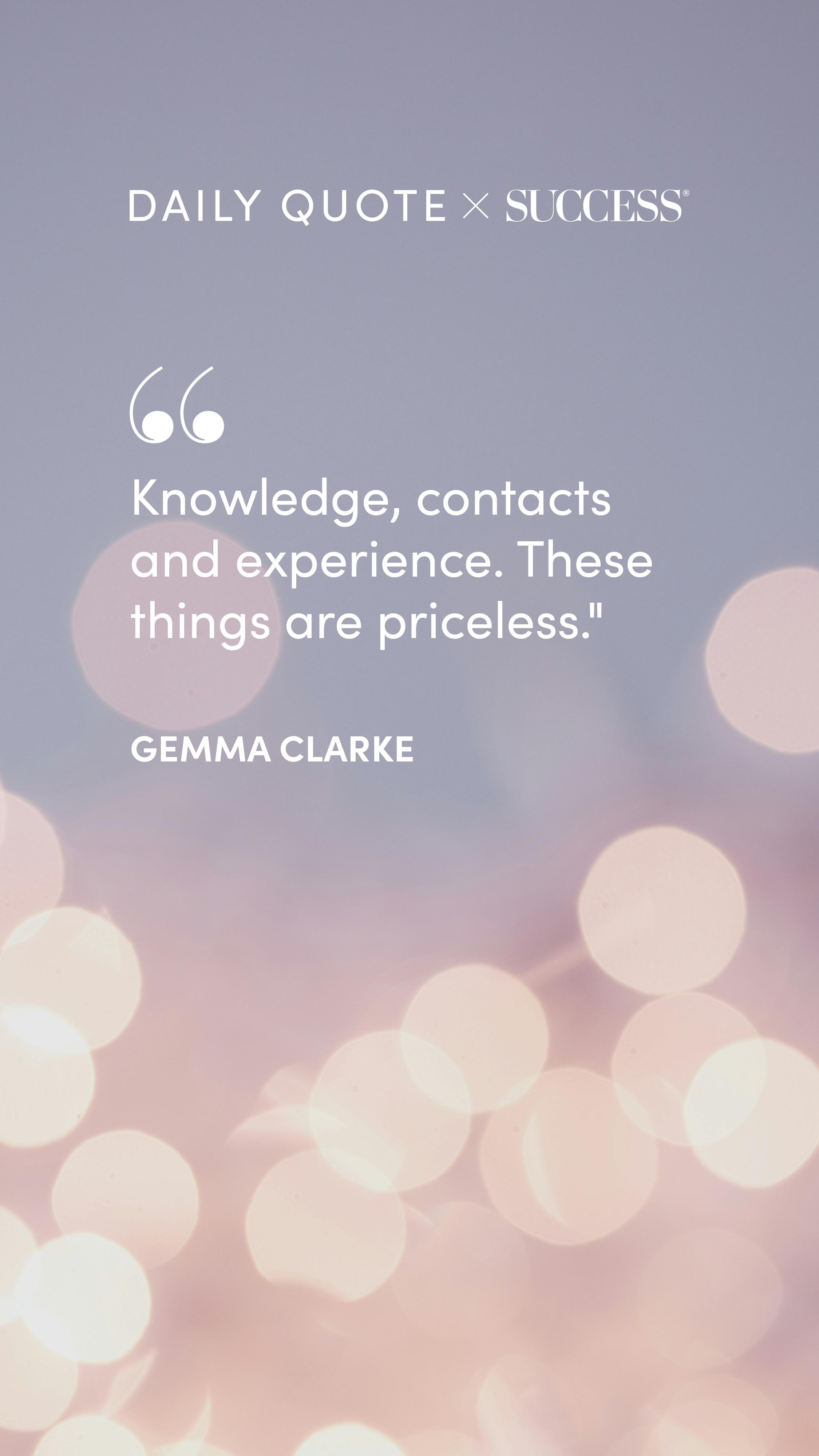 Quote graphic from Gemma Clarke on Stay Curious