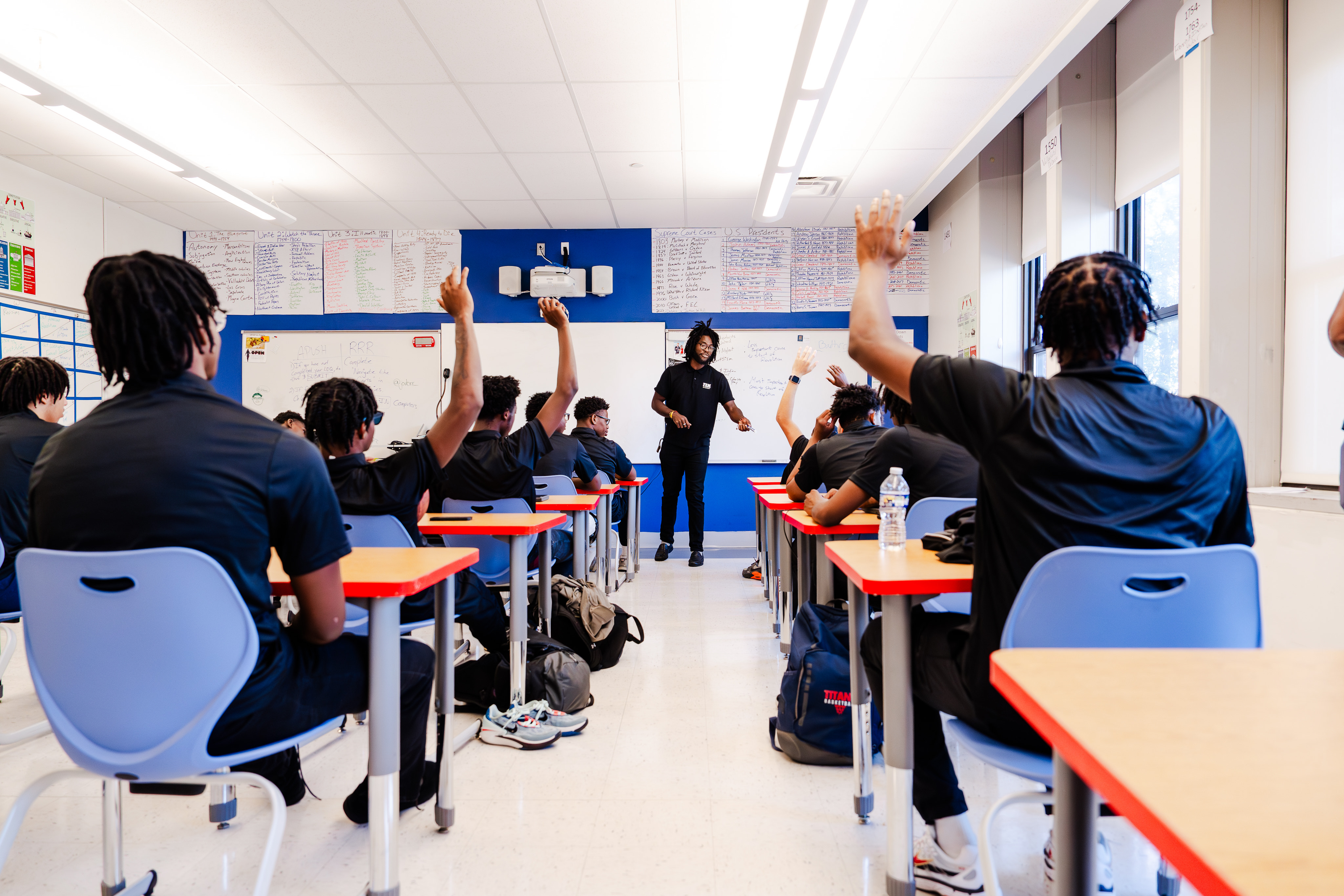 FAM students in classroom