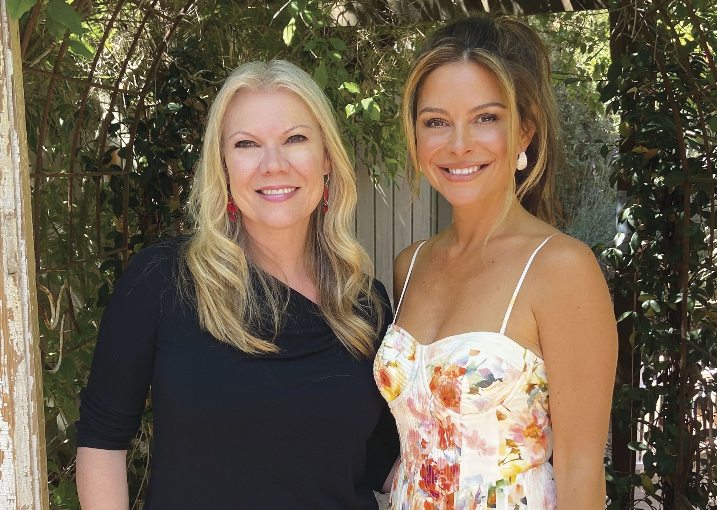 Kerrie Brown and Maria Menounos