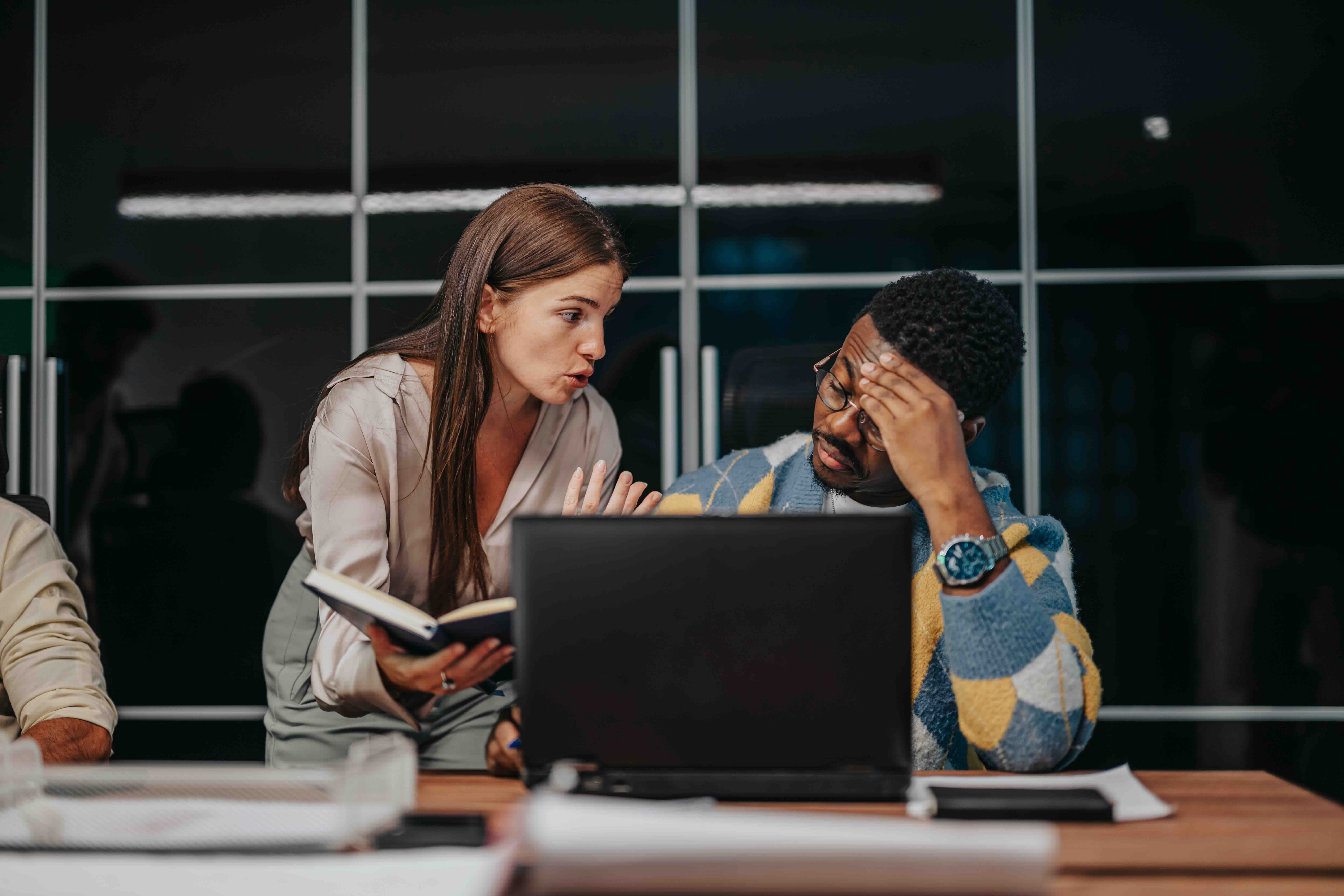 Leader struggling to delegate