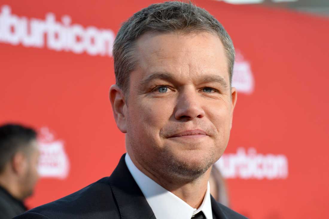 Matt Damon: altezza, peso, moglie, figli, carriera, Instagram