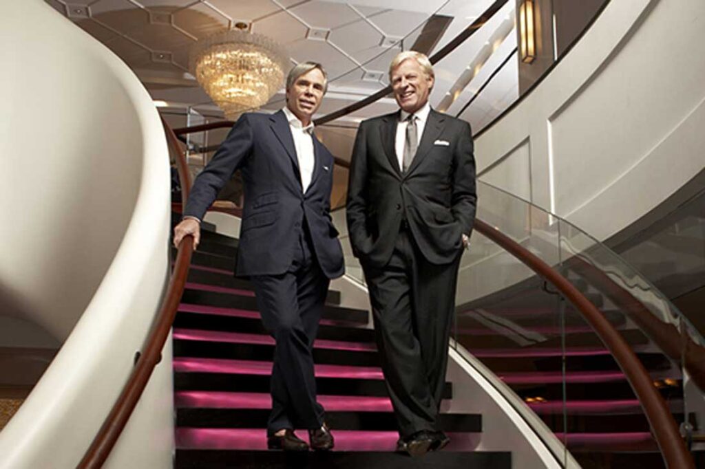 Fred Gehring and Tommy Hilfiger