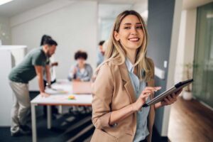 woman following leaders eat last philosophy