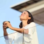 woman practicing stillness to sharpen her mind