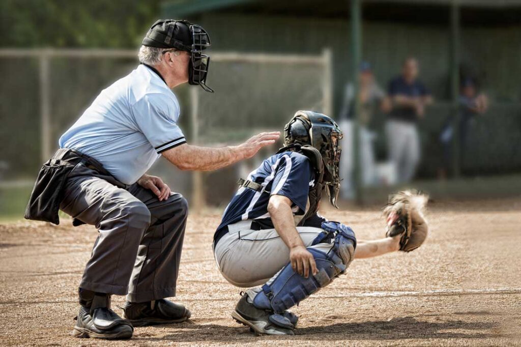 being a baseball umpire is all about quick decision making