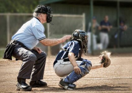 being a baseball umpire is all about quick decision making