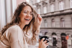 woman exuding positivity, which is an adaptability skill