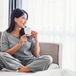 woman thinking about new year new you resolutions