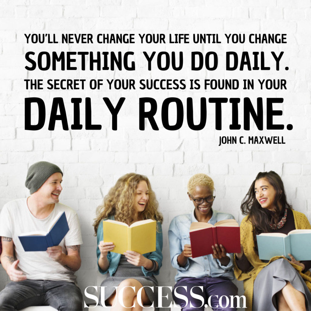 10 Quotes About Changing Your Life With Good Habits Success