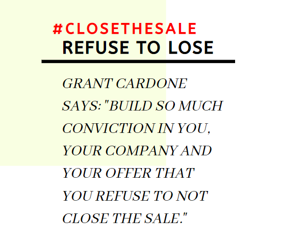 Close The Sale