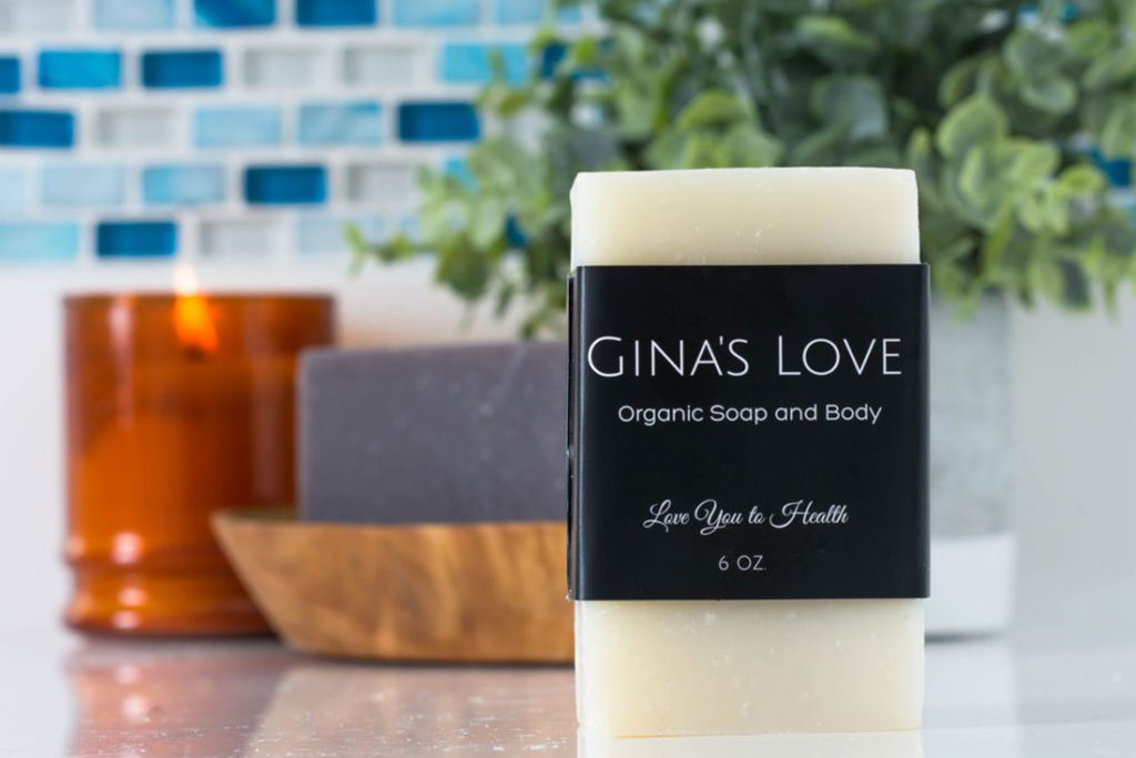 Gina's Love soap, which is a minority-owned business