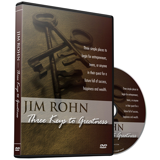 Jim Rohn - Three Keys to Greatness