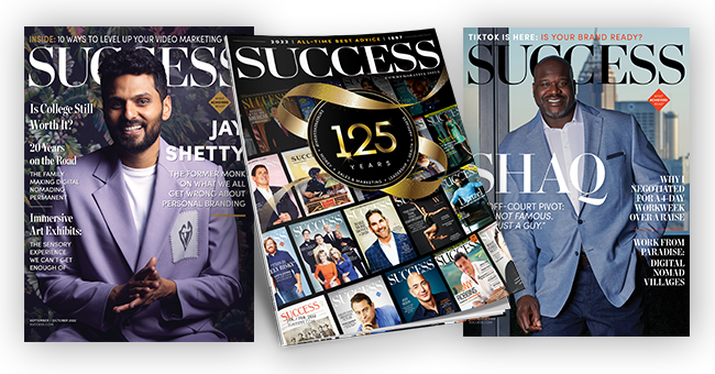 SUCCESS Magazine Back Issues