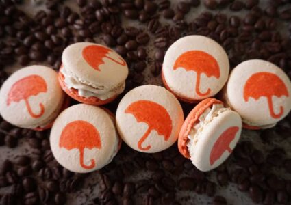 macaroons by Aliyah Davis, who became a pastry chef during the pandemic