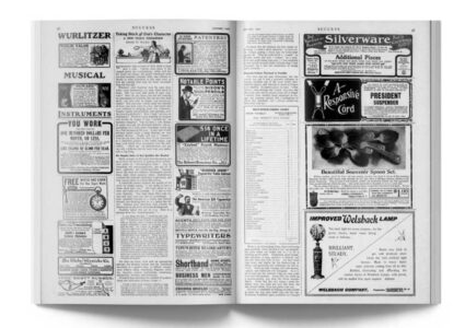 photo of the original printing of taking stock of the quality of your character