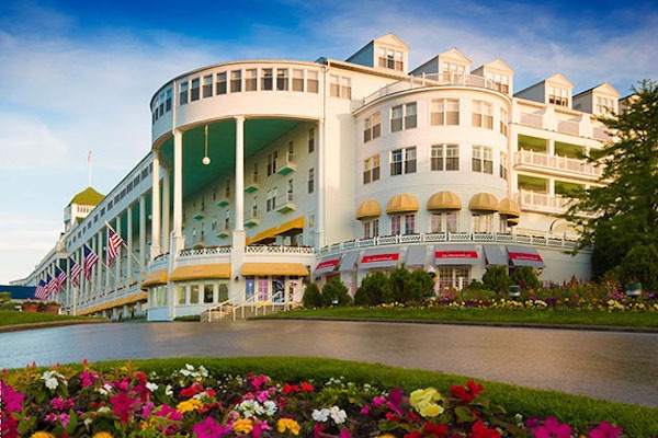 Mackinac Island Grand Hotel makes for a great restorative, relaxing vacation with the family