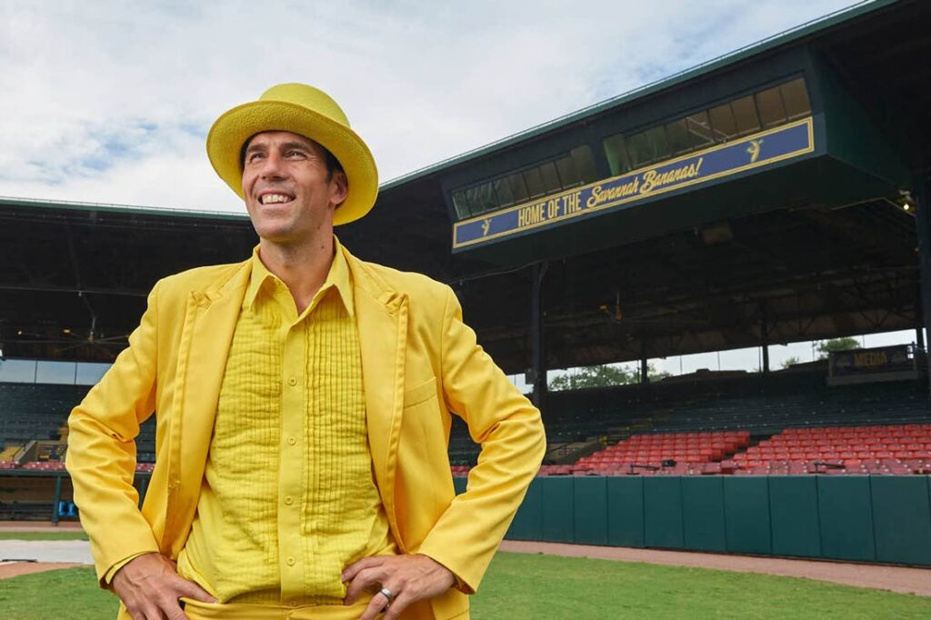 Jesse Cole, owner of Savannah Bananas