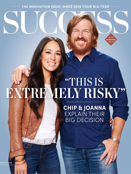 GAINES HGTV Success Mag Cover Small