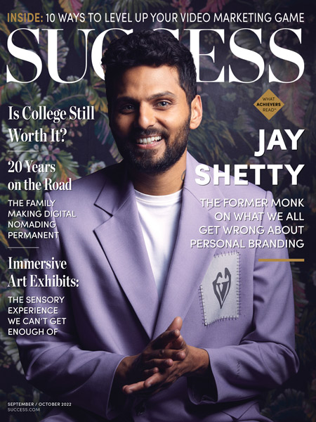 Jay Shetty Success Mag Cover Small