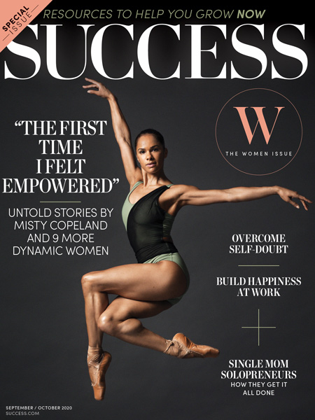 MISTY COPELAND Success Mag Cover SMALL