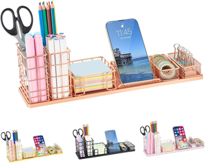 Becomrock Desk Organizer With Pen Holder Gifts For Coworkers