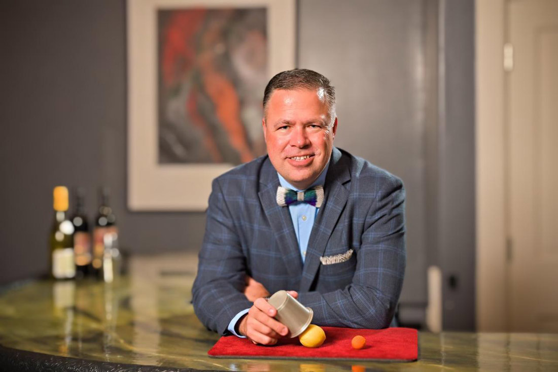 Howard Blackwell owner and resident mentalist at Holy City Magic magic and comedy theater in Charleston South Carolina