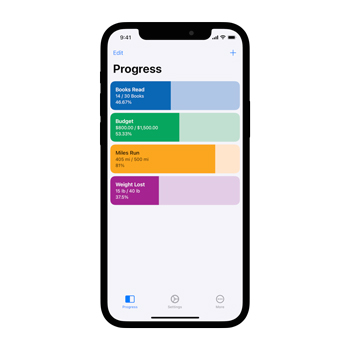 Progress App 350