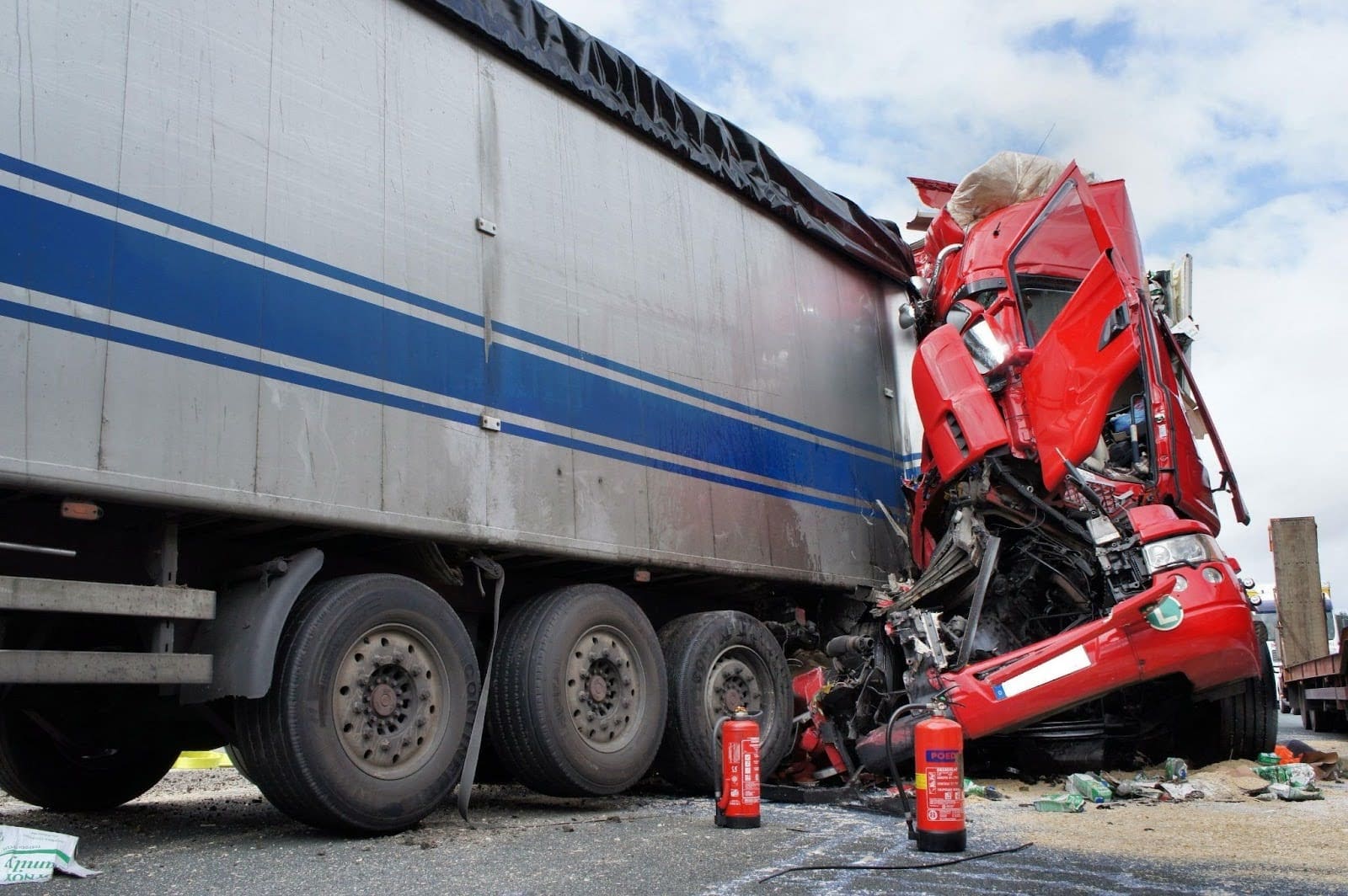 Truck accident