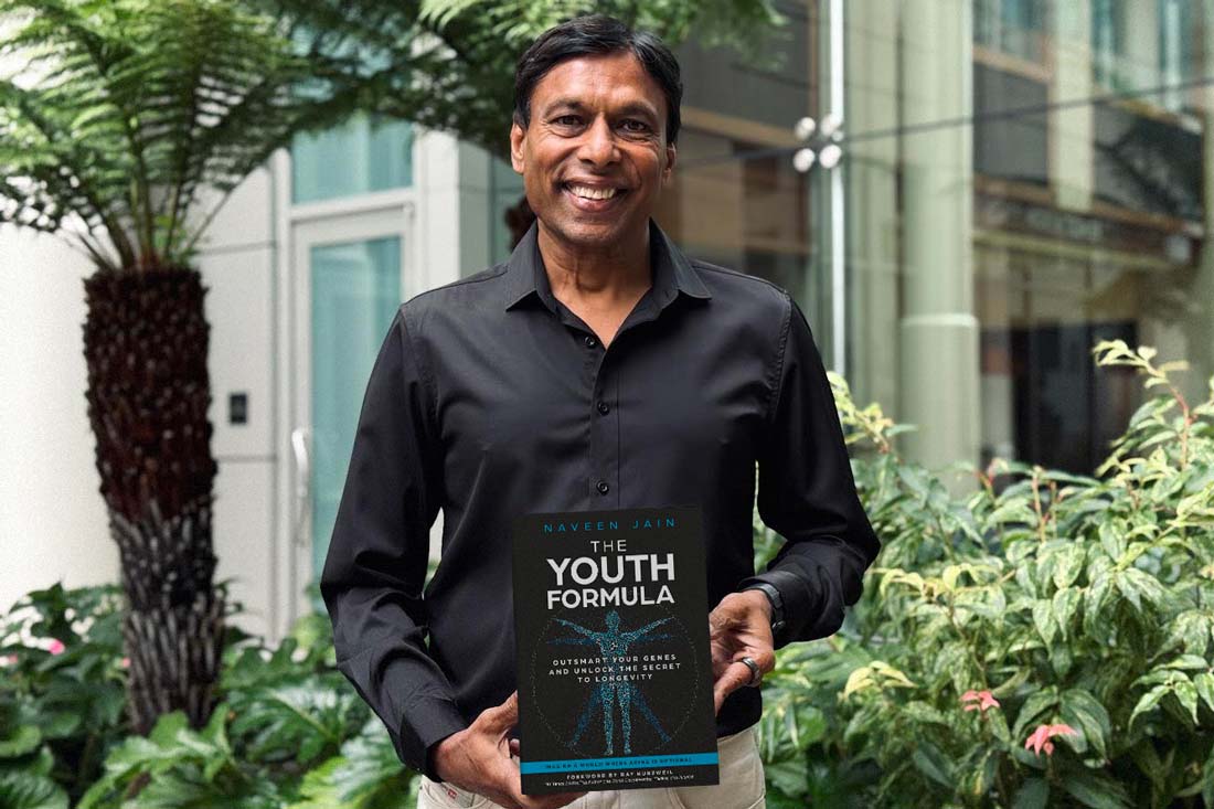 Naveen Jain, author of The Youth Formula