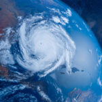 Satellite imagery captures Hurricane Helene swirling over the United States