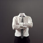 a disappearing business man
