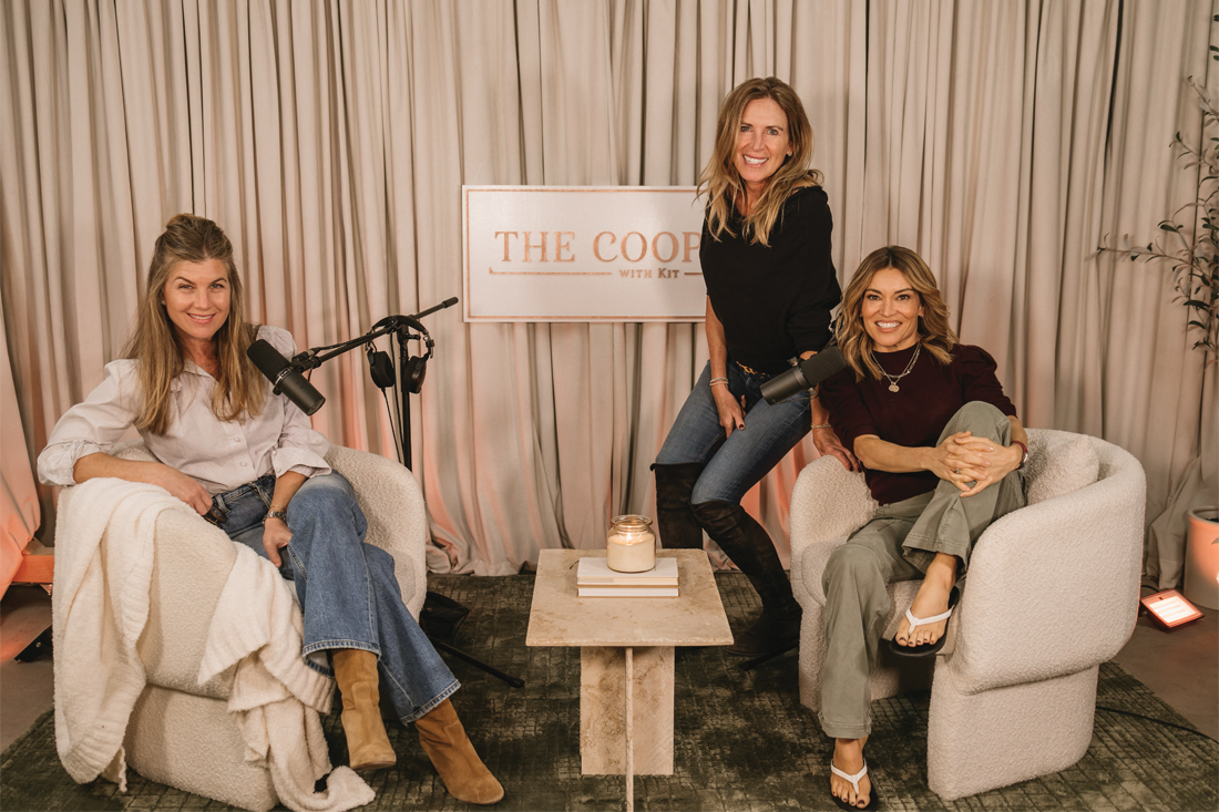 Kit Hoover and the podcast group.