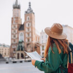 Young tourist gets lost during a spontaneous trip, travels around the world