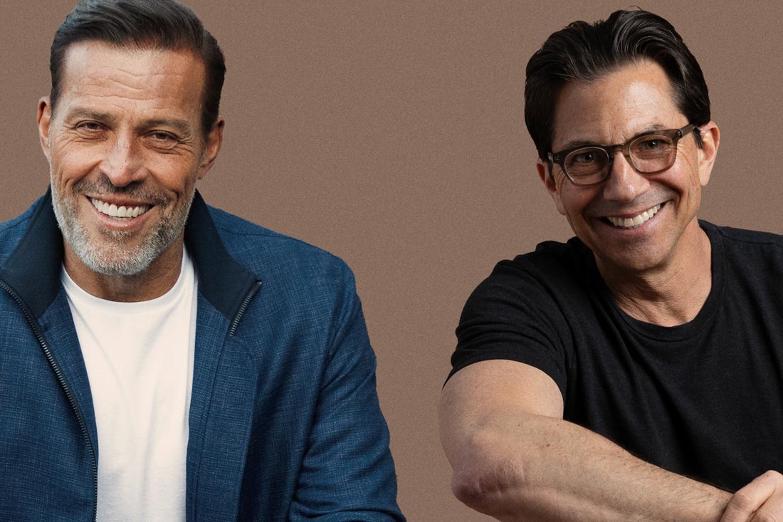 Tony Robbins and Dean Graziosi