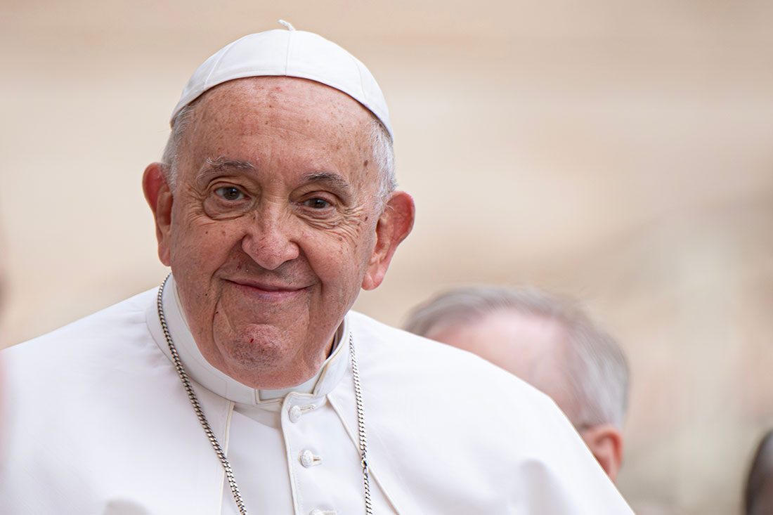 Pope Francis presides over the General Audience at Saint Peter's Square
