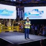 speaker from ford on stage