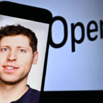 The Sam Altman OpenAI and CHatGPT logos appear on the screen