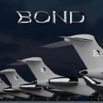 aircrafts lined up with BOND logo