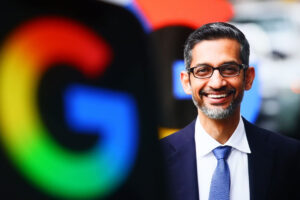 Sundar Pichai is an Indian-American business executive. He is the CEO of Alphabet Inc. and its subsidiary Google