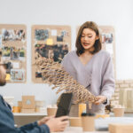 Presentation innovations package recycle material for sustainable product