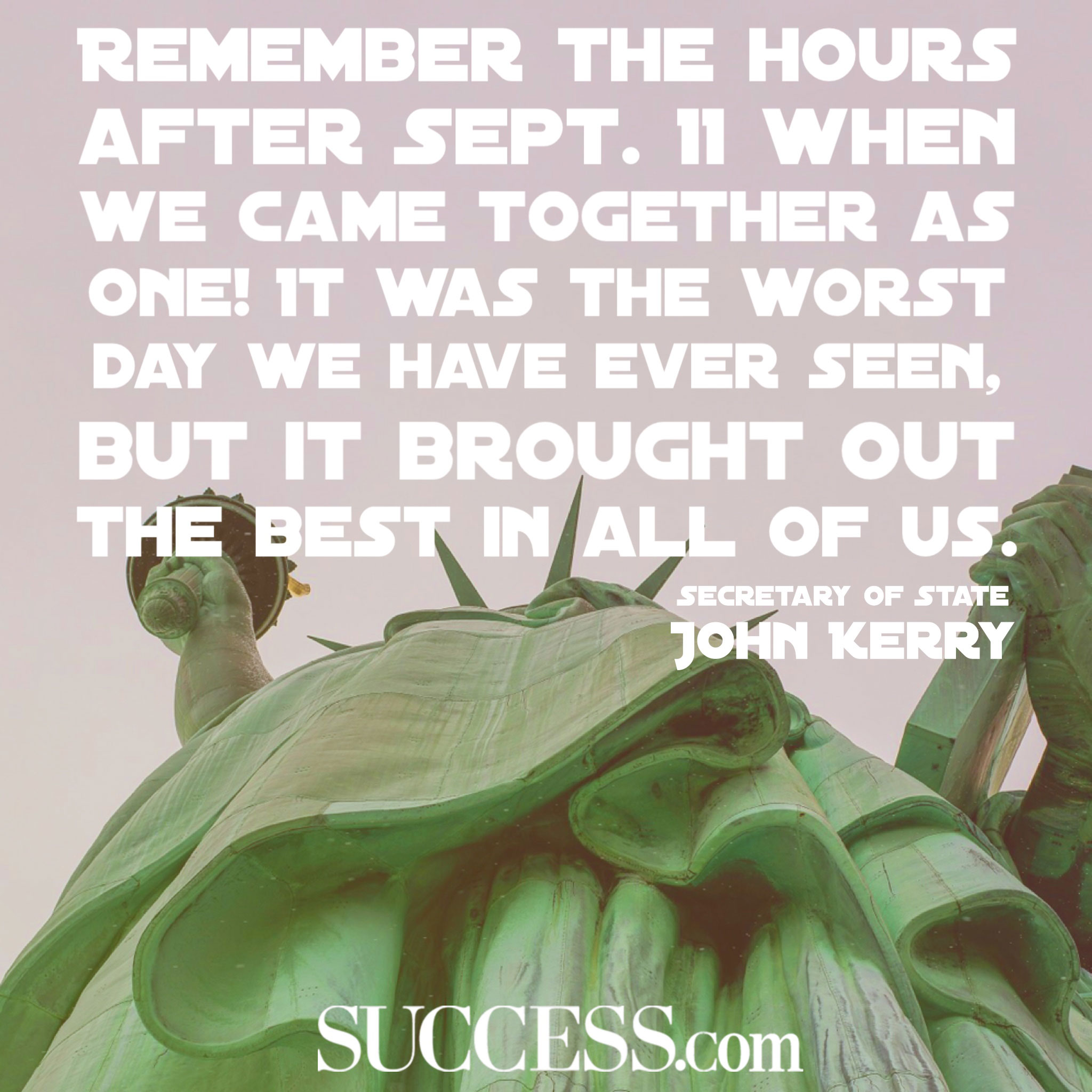 13 Thoughtful Quotes to Remember 9/11 | SUCCESS