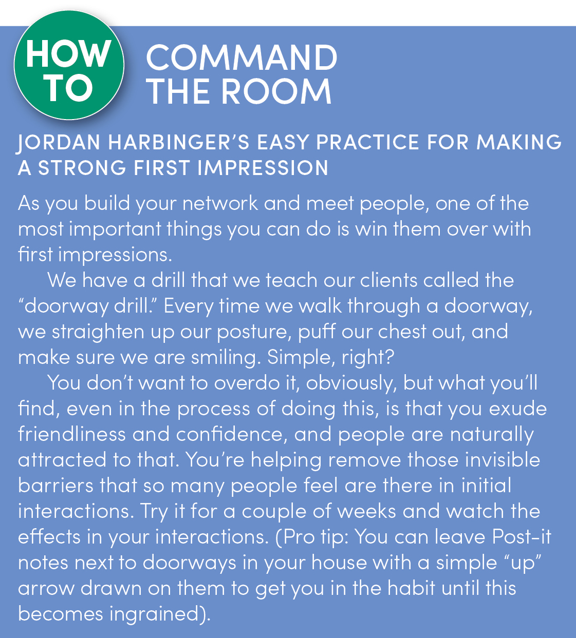 Jordan Harbinger’s Best Advice: ‘Always Be Giving’