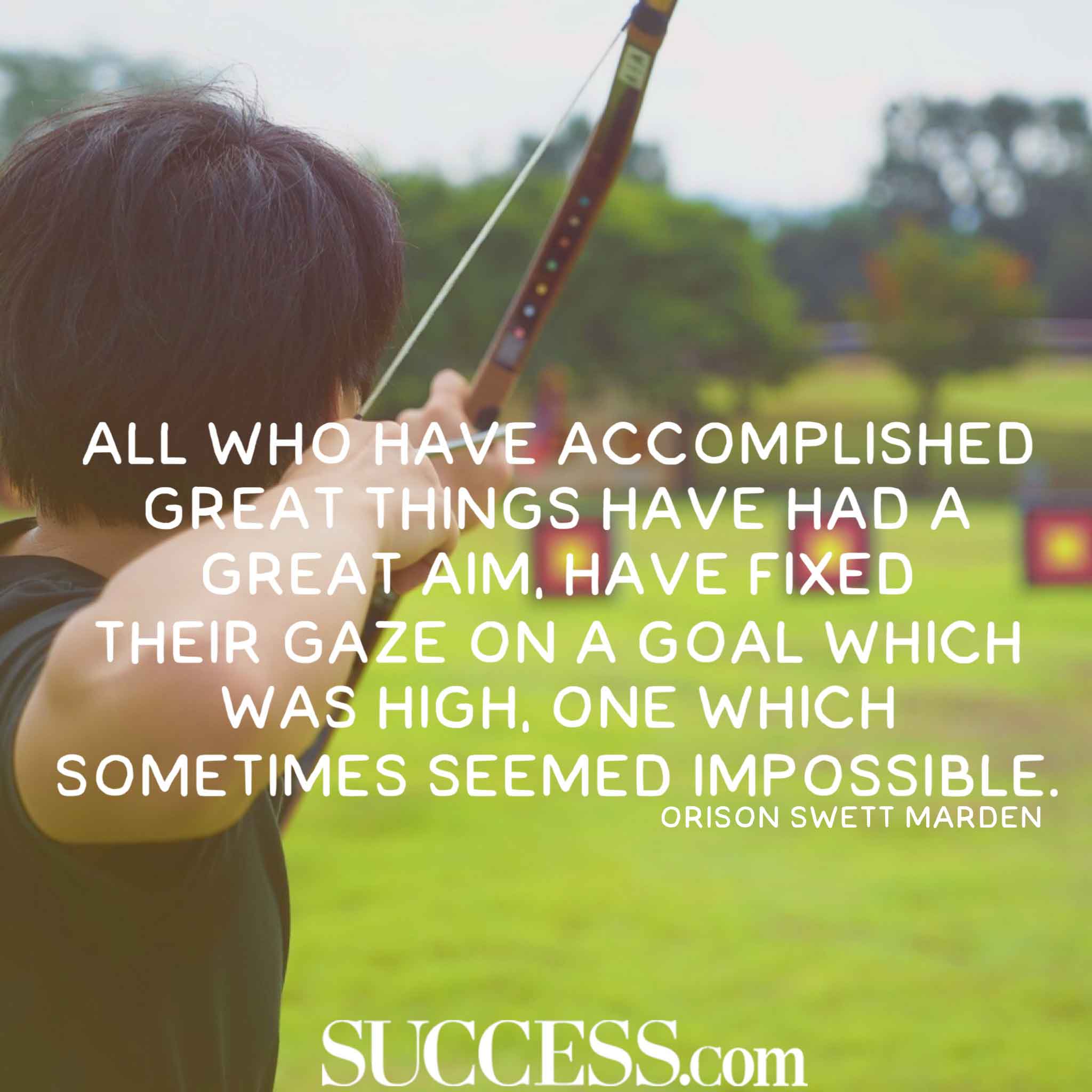 18 Quotes About Successful Goal Setting