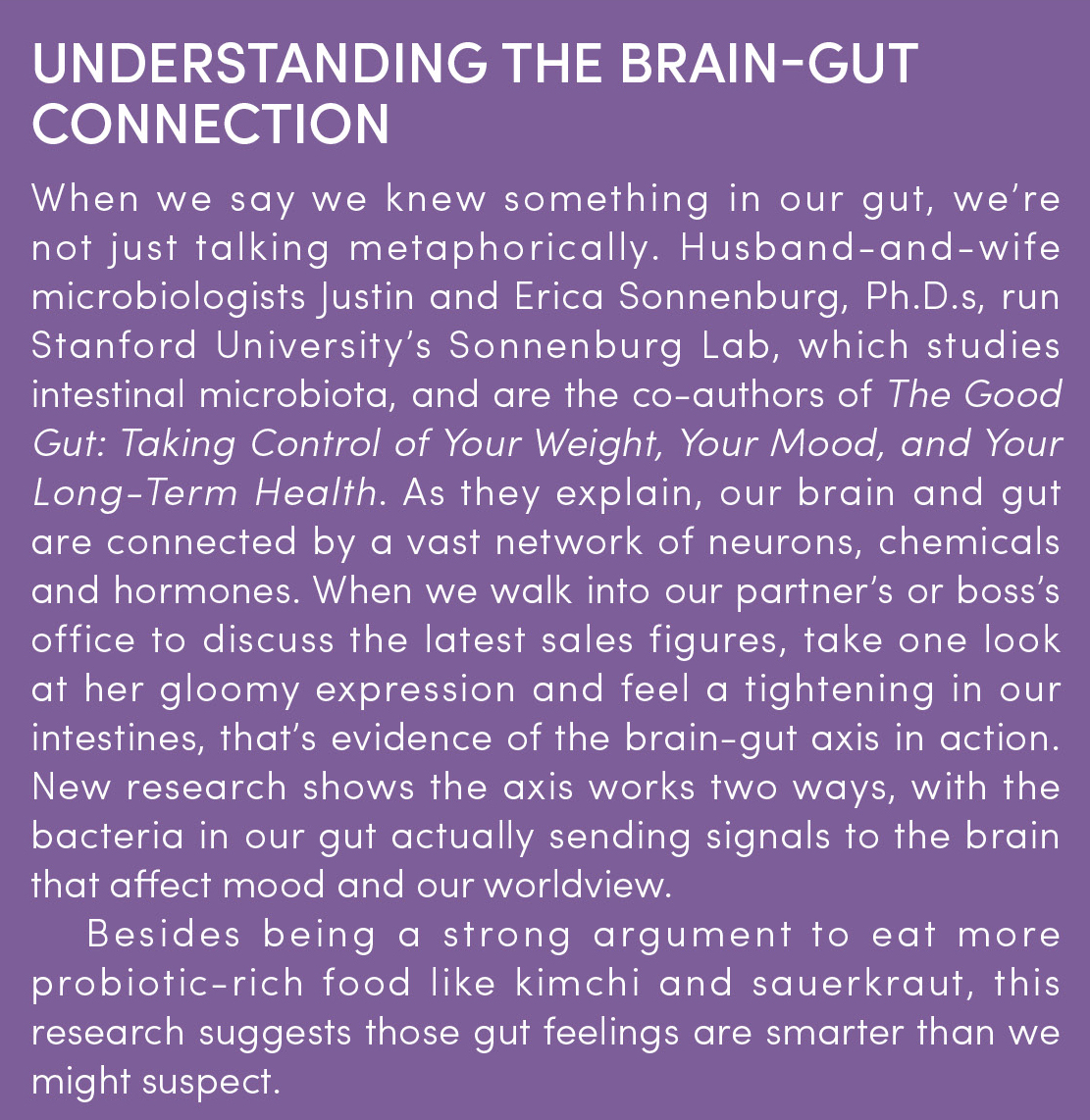 Go With Your Gut: The Science of Instinct