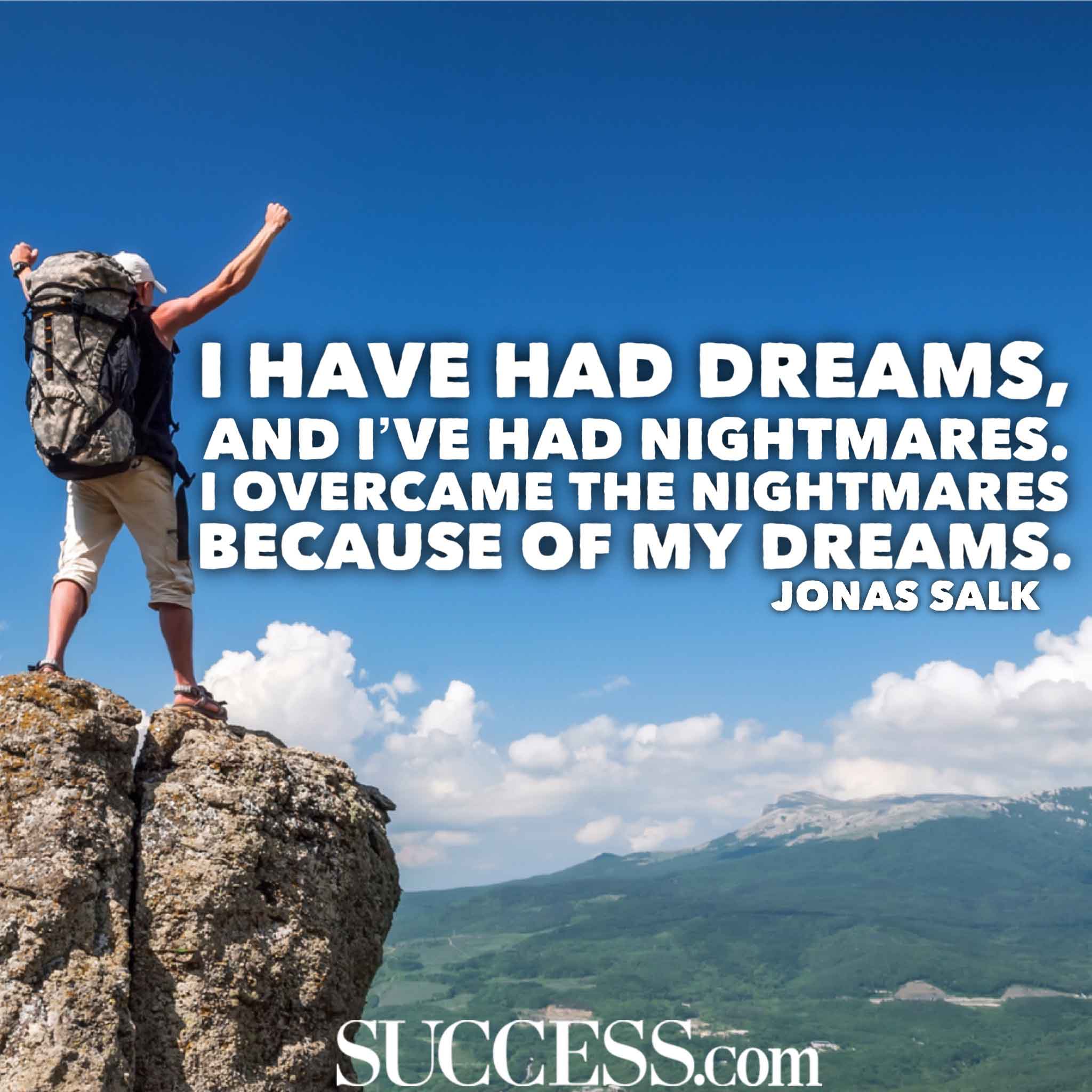 15 Inspiring Quotes About Being A Dreamer Success